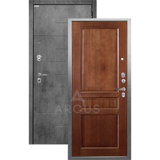 Входная дверь «АРГУС»: ДА-109 (2П) ДЖУЛИЯ / МДФ НИКСОН БЕТОН