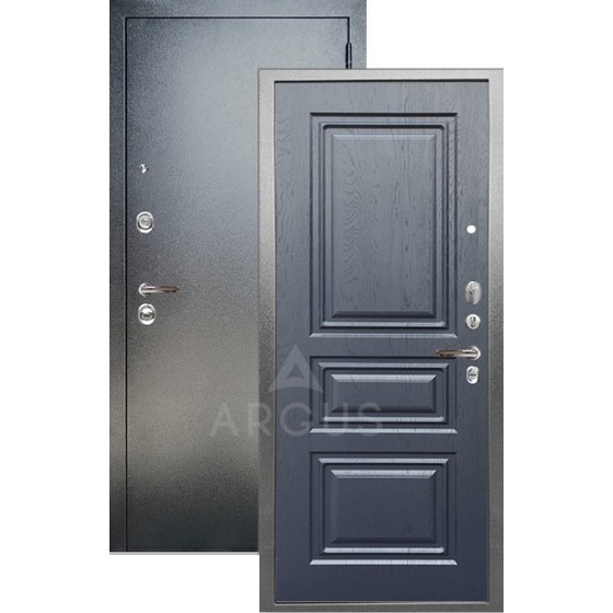 Входная дверь «АРГУС»: «ДА-64» СКИФ роял вуд синий