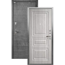Входная дверь «АРГУС»: ДА-94 (2П) СКИФ ГРЕЙ / МДФ КОРТО БЕТОН