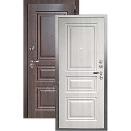 Входная дверь «АРГУС»: ДА-94 (2П) СКИФ КРЕМ / МДФ СКИФ ШОКОЛАД