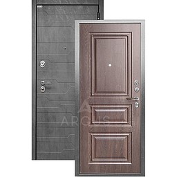 Входная дверь «АРГУС»: ДА-94 (2П) СКИФ ШОКОЛАД / МДФ КОРТО БЕТОН