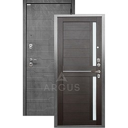 Входная дверь «АРГУС»: ДА-107 (2П) ВЕЛЬВЕТ / МДФ КОРТО БЕТОН