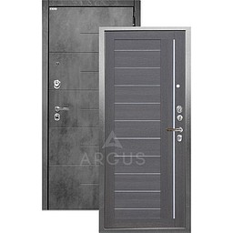 Входная дверь «АРГУС»: «ДА-67» ДИАНА (2П) лунная ночь/МДФ Никсон бетон