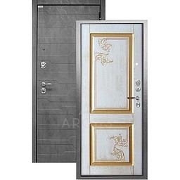 Входная дверь «АРГУС»: ДА-98 (2П) ФЛАВИЯ / МДФ КОРТО БЕТОН