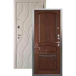 Входная дверь «АРГУС»: ДА-109 (2П) ИРОККО МОРЕНИЕ / МДФ АНХЕЛЬ СИЛК МАКАДАМИЯ