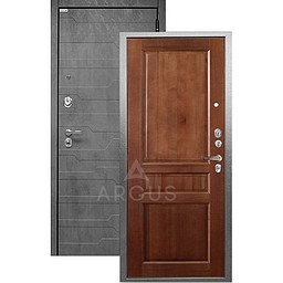 Входная дверь «АРГУС»: ДА-99 (2П) ДЖУЛИЯ ИРОККО МОРЕНИЕ / МДФ КОРТО БЕТОН