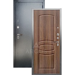 Входная дверь «АРГУС»: ДА-104 МОНАКО КОНЬЯК / АНТИК СЕРЕБРО