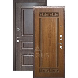 Входная дверь «АРГУС»: «ДА-28» ПЕТРА / МДФ СКИФ ШОКОЛАД