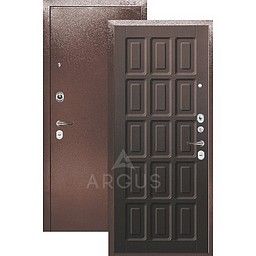 Входная дверь «АРГУС»: «ДА-24» ШОКОЛАД ВЕНГЕ ТИСНЕНЫЙ