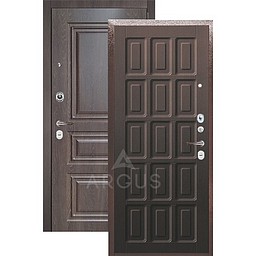 Входная дверь «АРГУС»: «ДА-24» ШОКОЛАД ВЕНГЕ / МДФ СКИФ ШОКОЛАД
