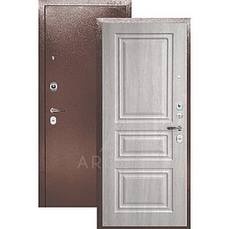 Входная дверь «АРГУС»: «ДА-24» СКИФ ГРЕЙ ФИЛАДЕЛЬФИЯ