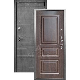Входная дверь «АРГУС»: ДА-104 (2П) СКИФ ШОКОЛАД / МДФ КОРТО БЕТОН