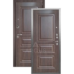 Входная дверь «АРГУС»: ДА-104 (2П) СКИФ ШОКОЛАД / МДФ СКИФ ШОКОЛАД
